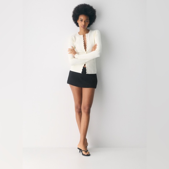 Aritzia Sweaters - Aritzia Wilfred Shelly Cardigan - Wonder Yarn in Light Birch Size Large NEW